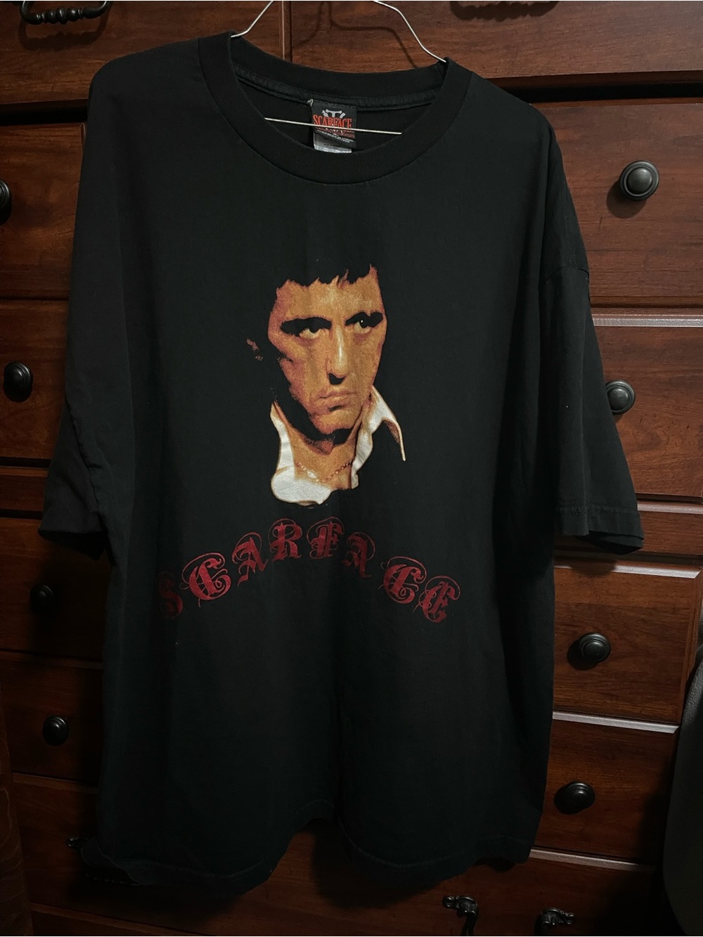 Tony Montana Scarface Graphic Short-Sleeve Shirt • 2XL • Dragonfly Clothing